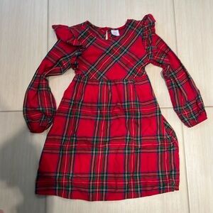 Red and Green Plaid Dress